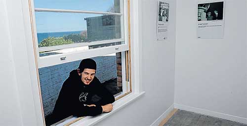 Great experience: Bronson Brack said working on the project had been ‘‘amazing’’.