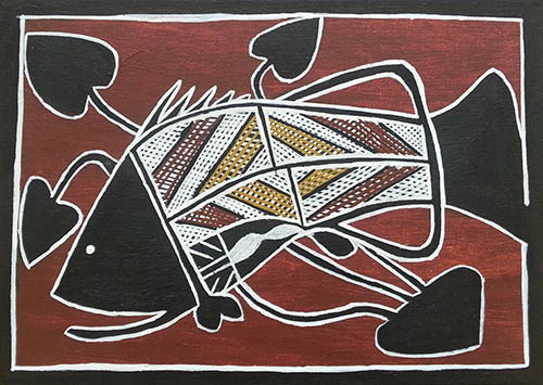 Numungal (Barramundi) by Bradley Wesley