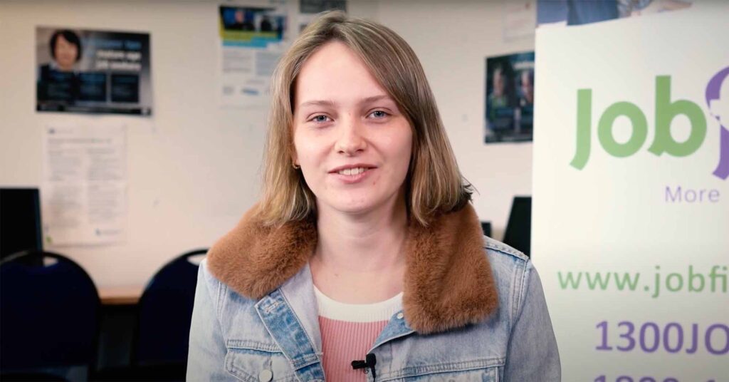 NDIS - image of young girl in denim jacket