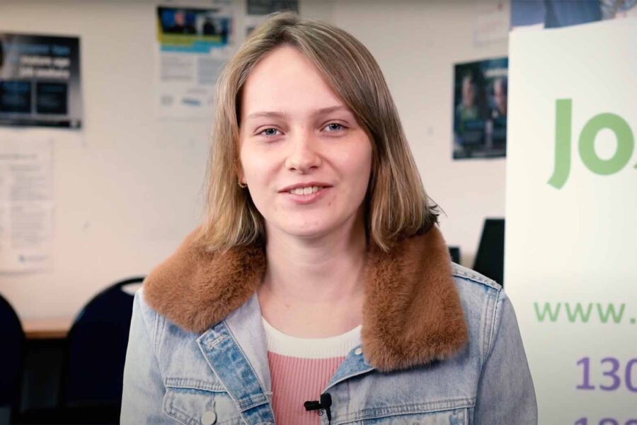 NDIS - image of young girl in denim jacket