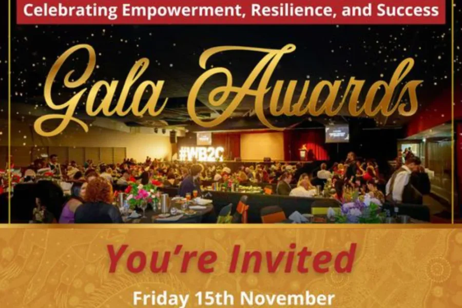 Invitation with tables of people outlining the date and style of event.