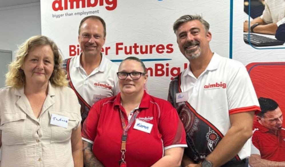 AKG acquires Arriba Group’s AimBig Employment Workforce Australia operations Brisbane, QLD - picture of team members